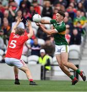 22 June 2019; David Clifford of Kerry in action against Liam O’Donovan of Cork during the Munster GAA Football Senior Championship Final match between Cork and Kerry at Páirc Ui Chaoimh in Cork.  Photo by Brendan Moran/Sportsfile