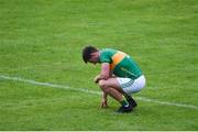 22 June 2019; A dejected Shane Moran of Leitrim after the GAA Football All-Ireland Senior Championship Round 2 match between Leitrim and Clare at Avantcard Páirc Seán Mac Diarmada in Carrick-on-Shannon, Leitrim. Photo by Daire Brennan/Sportsfile