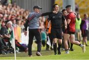 22 June 2019; Down Manager Paddy Tally on the sideline  during the GAA Football All-Ireland Senior Championship Round 2 match between Down and Mayo at Pairc Esler in Newry, Down.  Photo by Oliver McVeigh/Sportsfile