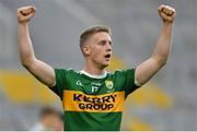22 June 2019; Gavin Crowley of Kerry celebrates at the final whistle of the Munster GAA Football Senior Championship Final match between Cork and Kerry at Páirc Ui Chaoimh in Cork.  Photo by Brendan Moran/Sportsfile