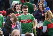 22 June 2019; A happy Michael Plunkett of Mayo after the GAA Football All-Ireland Senior Championship Round 2 match between Down and Mayo at Pairc Esler in Newry, Down.  Photo by Oliver McVeigh/Sportsfile