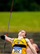 23 June 2019; Karen Dunne of Bohermeen A.C., Co. Meath, competing in the Javelin event during the Sen Heptathlon  during the AAI Games & Irish Life Health Combined Events Day 2, Juvenile Combined Events at Morton Stadium in Santry. Photo by Eóin Noonan/Sportsfile