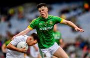 23 June 2019; Mark Nolan of Kildare in action against Sean Reilly of Meath during the Leinster Junior Football Championship Final match between Meath and Kildare at Croke Park in Dublin. Photo by Ray McManus/Sportsfile
