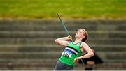 23 June 2019; Molly Curran of Carmen Runners A.C., Co. Down, competing in the Javelin event during the Youth Heptathlon during the AAI Games & Irish Life Health Combined Events Day 2, Juvenile Combined Events at Morton Stadium in Santry. Photo by Eóin Noonan/Sportsfile