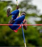 23 June 2019; Peter O'Connor of Enniscorthy A.C., Co. Wexford, competing in the Pole Vault event during the Sen Decathlon during the AAI Games & Irish Life Health Combined Events Day 2, Juvenile Combined Events at Morton Stadium in Santry. Photo by Eóin Noonan/Sportsfile