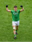 23 June 2019; Frank O'Reilly of Meath celebrates after the Leinster Junior Football Championship Final match between Meath and Kildare at Croke Park in Dublin. Photo by Brendan Moran/Sportsfile