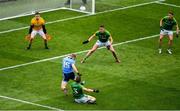 23 June 2019; Con O'Callaghan of Dublin is fouled by Conor McGill of Meath resulting in a penalty during the Leinster GAA Football Senior Championship Final match between Dublin and Meath at Croke Park in Dublin. Photo by Brendan Moran/Sportsfile