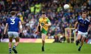 23 June 2019; Jamie Brennan of Donegal scores a point during the Ulster GAA Football Senior Championship Final match between Donegal and Cavan at St Tiernach's Park in Clones, Monaghan. Photo by Sam Barnes/Sportsfile
