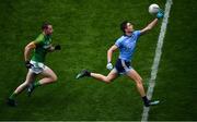 23 June 2019; Michael Fitzsimons of Dublin races clear of Barry Dardis of Meath during the Leinster GAA Football Senior Championship Final match between Dublin and Meath at Croke Park in Dublin. Photo by Brendan Moran/Sportsfile