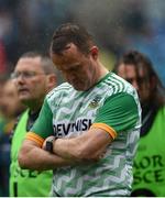 23 June 2019; A dejected Meath manager Andy McEntee the Leinster GAA Football Senior Championship Final match between Dublin and Meath at Croke Park in Dublin. Photo by Daire Brennan/Sportsfile