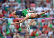 23 June 2019; Maksim Nedasekau of Belarus competes in the Men's High Jump during Dynamic New Athletics qualification match three at Dinamo Stadium on Day 3 of the Minsk 2019 2nd European Games in Minsk, Belarus. Photo by Seb Daly/Sportsfile