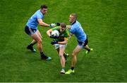 23 June 2019; Shane Gallagher of Meath is tackled by Brian Howard, left, and Paul Mannion of Dublin during the Leinster GAA Football Senior Championship Final match between Dublin and Meath at Croke Park in Dublin. Photo by Brendan Moran/Sportsfile