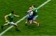 23 June 2019; Con O'Callaghan of Dublin is tackled by Shane Gallagher of Meath during the Leinster GAA Football Senior Championship Final match between Dublin and Meath at Croke Park in Dublin. Photo by Brendan Moran/Sportsfile