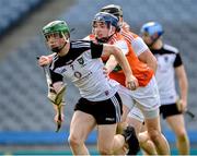 22 June 2019; Rory McHugh of Sligo in action against Dean Gaffney of Armagh during the Nicky Rackard Cup Final match between Armagh and Sligo at Croke Park in Dublin. Photo by Matt Browne/Sportsfile