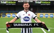 24 June 2019; Andy Boyle poses for a portrait, at Oriel Park in Dundalk, after signing for Dundalk. Photo by Ben McShane/Sportsfile