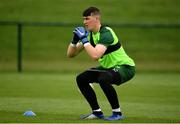 24 June 2019; Luke McNicholas during a Republic of Ireland Under-19 training session at FAI National Training Centre in Abbotstown, Dublin. Photo by Sam Barnes/Sportsfile