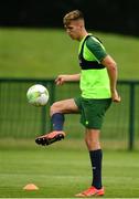 24 June 2019; Oisin McEntee during a Republic of Ireland Under-19 training session at FAI National Training Centre in Abbotstown, Dublin. Photo by Sam Barnes/Sportsfile