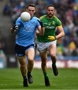 23 June 2019; Brian Fenton of Dublin in action against Michael Newman of Meath during the Leinster GAA Football Senior Championship Final match between Dublin and Meath at Croke Park in Dublin. Photo by Ray McManus/Sportsfile