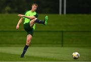 24 June 2019; Mark McGuinness during a Republic of Ireland Under-19 training session at FAI National Training Centre in Abbotstown, Dublin. Photo by Sam Barnes/Sportsfile