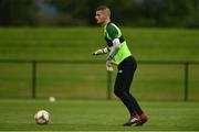 24 June 2019; Jimmy Corcoran during a Republic of Ireland Under-19 training session at FAI National Training Centre in Abbotstown, Dublin. Photo by Sam Barnes/Sportsfile