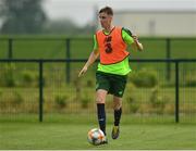 24 June 2019; Ciaran Brennan during a Republic of Ireland Under-19 training session at FAI National Training Centre in Abbotstown, Dublin. Photo by Sam Barnes/Sportsfile