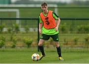 24 June 2019; Ciaran Brennan during a Republic of Ireland Under-19 training session at FAI National Training Centre in Abbotstown, Dublin. Photo by Sam Barnes/Sportsfile