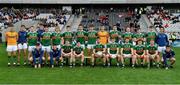 22 June 2019; The Kerry squad prior to the Munster GAA Football Senior Championship Final match between Cork and Kerry at Páirc Ui Chaoimh in Cork.  Photo by Brendan Moran/Sportsfile