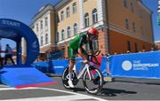 25 June 2019; Michael O'Loughlin of Ireland competes in the Men's Cycling Time Trial on Day 5 of the Minsk 2019 2nd European Games in Minsk, Belarus. Photo by Seb Daly/Sportsfile