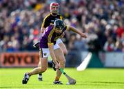 15 June 2019; Liam Óg McGovern of Wexford in action against Cillian Buckely of Kilkenny during the Leinster GAA Hurling Senior Championship Round 5 match between Wexford and Kilkenny at Innovate Wexford Park in Wexford. Photo by Piaras Ó Mídheach/Sportsfile