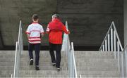 22 June 2019; Cork fans arrive prior to the Munster GAA Football Senior Championship Final match between Cork and Kerry at Páirc Ui Chaoimh in Cork.  Photo by Brendan Moran/Sportsfile