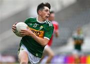 22 June 2019; Dylan Geaney of Kerry during the Electric Ireland Munster GAA Football Minor Championship Final match between Cork and Kerry at Páirc Ui Chaoimh in Cork.  Photo by Brendan Moran/Sportsfile