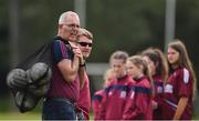22 June 2019; Galway manager Padraig Kilcommins prior to the Ladies Football All-Ireland U14 Platinum Final 2019 match between Cork and Galway at St Rynaghs in Banagher, Offaly. Photo by Ben McShane/Sportsfile
