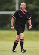 22 June 2019; Referee Jonathon Murphy during the Ladies Football All-Ireland U14 Platinum Final 2019 match between Cork and Galway at St Rynaghs in Banagher, Offaly. Photo by Ben McShane/Sportsfile