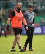 22 June 2019; Down Manager Paddy Tally, right, along with selector Stephen Beattie before the GAA Football All-Ireland Senior Championship Round 2 match between Down and Mayo at Pairc Esler in Newry, Down.  Photo by Oliver McVeigh/Sportsfile