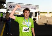 27 June 2019; Jamie Fallon of Winters Property Management after winning the Grant Thornton Corporate 5K Team Challenge Galway at Ballybrit Racecourse in Galway. Photo by Diarmuid Greene/Sportsfile