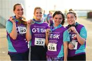 27 June 2019; Iwona Malicka, Jemma Starr, Aelita Kukusilina and Rebecca Peacock of rgr partners after the Grant Thornton Corporate 5K Team Challenge Galway at Ballybrit Racecourse in Galway. Photo by Diarmuid Greene/Sportsfile