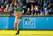 26 June 2019; Cathal Kiely of Offaly during the Bord Gais Energy Leinster GAA Hurling U20 Championship quarter-final match between Dublin and Offaly at Parnell Park in Dublin. Photo by Eóin Noonan/Sportsfile