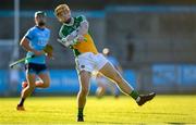 26 June 2019; Conor Langton of Offaly during the Bord Gais Energy Leinster GAA Hurling U20 Championship quarter-final match between Dublin and Offaly at Parnell Park in Dublin. Photo by Eóin Noonan/Sportsfile