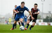 28 June 2019; John Martin of Waterford in action against Michael Barker of Bohemians during the SSE Airtricity League Premier Division match between Waterford and Bohemians at the RSC in Waterford. Photo by Diarmuid Greene/Sportsfile
