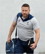 29 June 2019; Kildare manager Cian O'Neill arrives ahead of the GAA Football All-Ireland Senior Championship Round 3 match between Kildare and Tyrone at St Conleth's Park in Newbridge, Co. Kildare. Photo by Ramsey Cardy/Sportsfile
