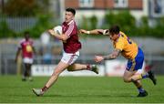 29 June 2019; Ronan O'Toole of Westmeath in action against Aaron Fitzgerald of Clare during the GAA Football All-Ireland Senior Championship Round 3 match between Westmeath and Clare at TEG Cusack Park in Mullingar, Westmeath. Photo by Sam Barnes/Sportsfile