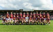 29 June 2019; The Westmeath team ahead of the GAA Football All-Ireland Senior Championship Round 3 match between Westmeath and Clare at TEG Cusack Park in Mullingar, Westmeath. Photo by Sam Barnes/Sportsfile