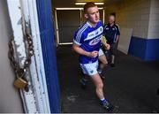 29 June 2019; Colm Murphy of Laois makes his way out to the pitch ahead of the GAA Football All-Ireland Senior Championship Round 3 match between Laois and Offaly at O'Moore Park in Portlaoise, Laois. Photo by Eóin Noonan/Sportsfile