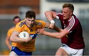 29 June 2019; Sean O'Donoghue of Clare in action against Killian Daly of Westmeath during the GAA Football All-Ireland Senior Championship Round 3 match between Westmeath and Clare at TEG Cusack Park in Mullingar, Westmeath. Photo by Sam Barnes/Sportsfile