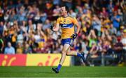 29 June 2019; David Tubridy of Clare celebrates after scoring his side's first goal of the game during the GAA Football All-Ireland Senior Championship Round 3 match between Westmeath and Clare at TEG Cusack Park in Mullingar, Westmeath. Photo by Sam Barnes/Sportsfile