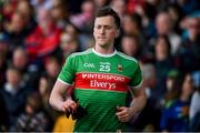 29 June 2019; Cillian O'Connor of Mayo prior to the GAA Football All-Ireland Senior Championship Round 3 match between Mayo and Armagh at Elverys MacHale Park in Castlebar, Mayo. Photo by Brendan Moran/Sportsfile