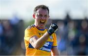 29 June 2019; David Tubridy of Clare celebrates after scoring a late point during the GAA Football All-Ireland Senior Championship Round 3 match between Westmeath and Clare at TEG Cusack Park in Mullingar, Westmeath. Photo by Sam Barnes/Sportsfile