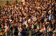 29 June 2019; Spectators watch on during the GAA Football All-Ireland Senior Championship Round 3 match between Laois and Offaly at O'Moore Park in Portlaoise, Laois. Photo by Eóin Noonan/Sportsfile