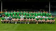 30 June 2019; The Limerick squad prior to the Electric Ireland Munster GAA Hurling Minor Championship Final match between Limerick and Clare at LIT Gaelic Grounds in Limerick. Photo by Brendan Moran/Sportsfile