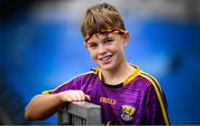 30 June 2019; 12 year old Wexford supporter Craig Laffan ahead of the Leinster GAA Hurling Senior Championship Final match between Kilkenny and Wexford at Croke Park in Dublin. Photo by Ramsey Cardy/Sportsfile
